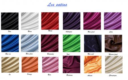 La palette satin